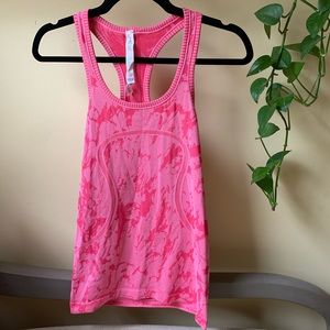 Lululemon | pink racer back tank
